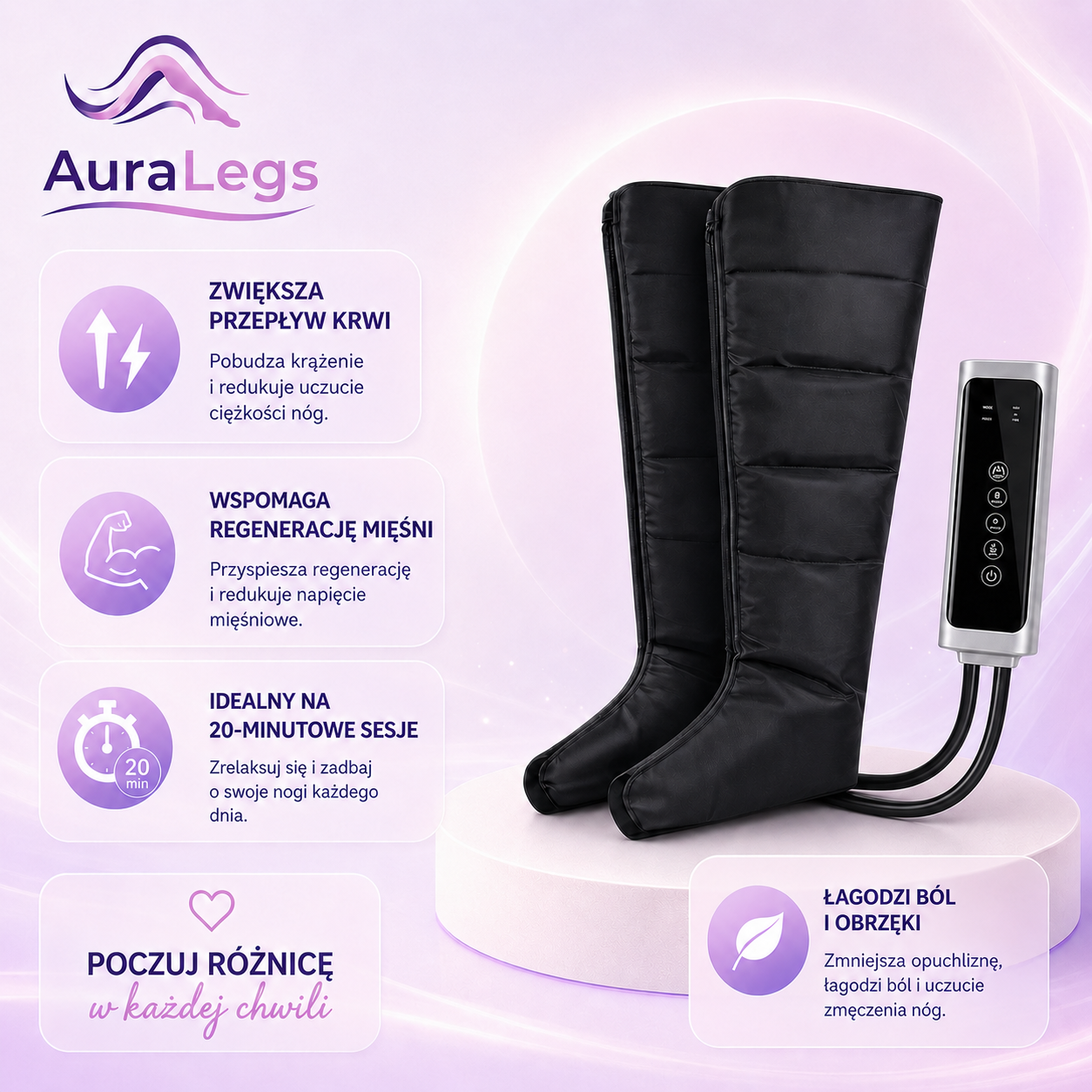 AuraLegs™ + Plan Regeneracji Nóg w 7 Dni